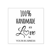 100%手作りラブ引用文デザイン ラバースタンプ (インプリント)