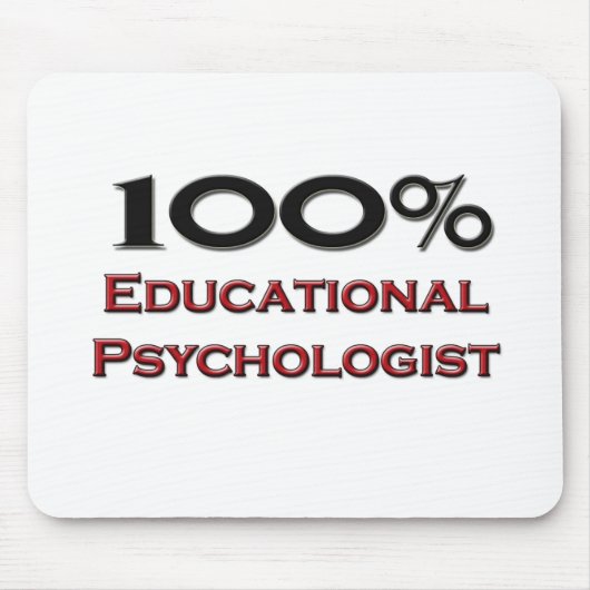 100%教育心理学者 マウスパッド (正面)