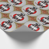 [100]日本のな書道- Jujutsu ラッピングペーパー (角)