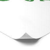 100%本物のおばあちゃん ポスター (角)