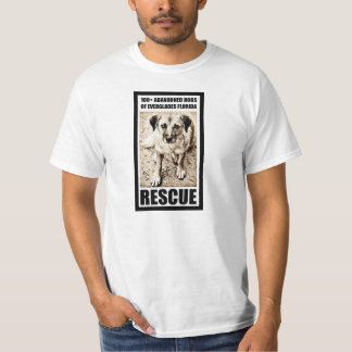 100+ 沼沢地のフロリダの救助の断念された犬 Tシャツ