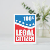 100%法人 ポストカード (スタンド正面)