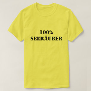 100% 海賊   100% バッカニア Tシャツ