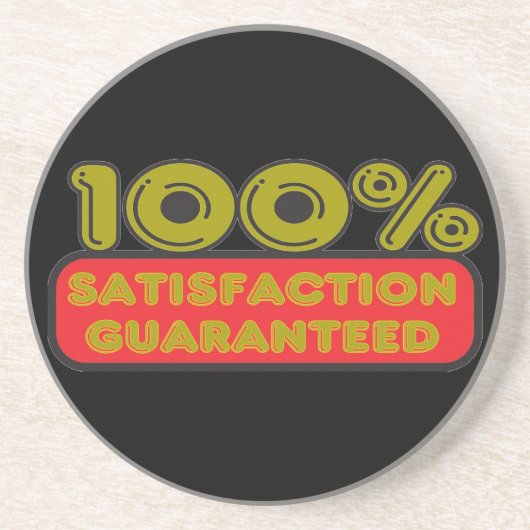 100%満足保証コースター コースター (正面)