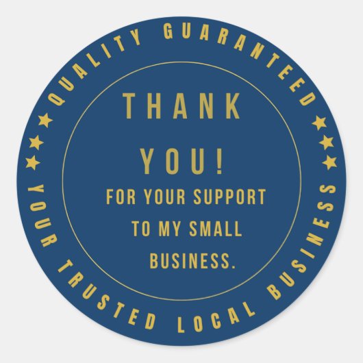 100%満足保証 | 高品質保証済み ラウンドシール (正面)