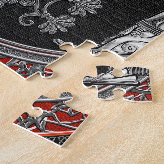 [100]生命の木と銀のニンタス2つ ジグソーパズル (側面)