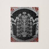 [100]生命の木と銀のニンタス2つ ジグソーパズル (縦)