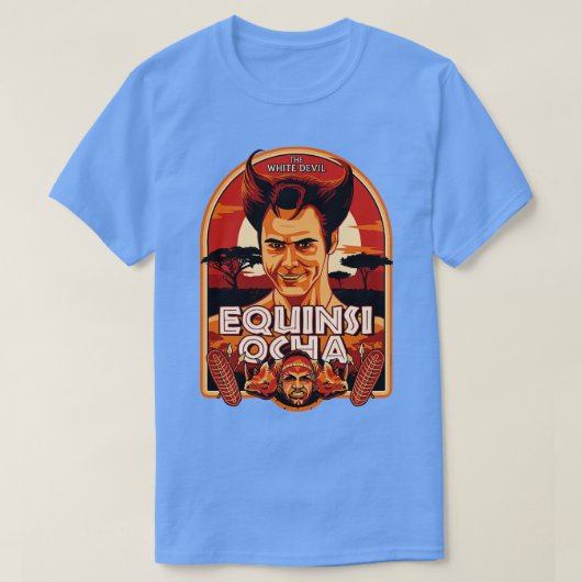 100.白い悪魔 Tシャツ (デザイン正面)