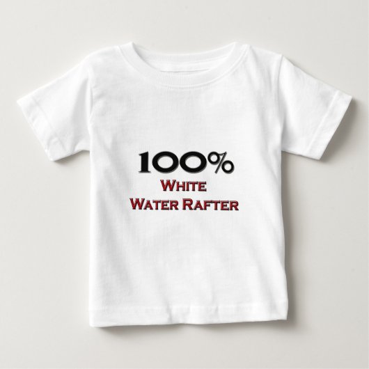 100%白濁水のたる木 ベビーTシャツ (正面)