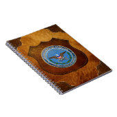 [100]米国国防総省(DOD)エンブレム[3D] ノートブック (右側)