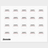 100%美容師 ラウンドシール (シート)