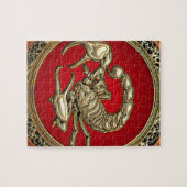 [100]聖金のサソリオンオンレッド ジグソーパズル (横)