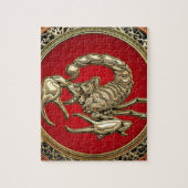 [100]聖金のサソリオンオンレッド ジグソーパズル (縦)