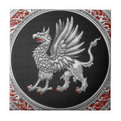 [100]聖銀グリフィン タイル (正面)