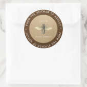 100%自家製ハニーキッチンクラフトビーブロンズ ラウンドシール (バッグ)