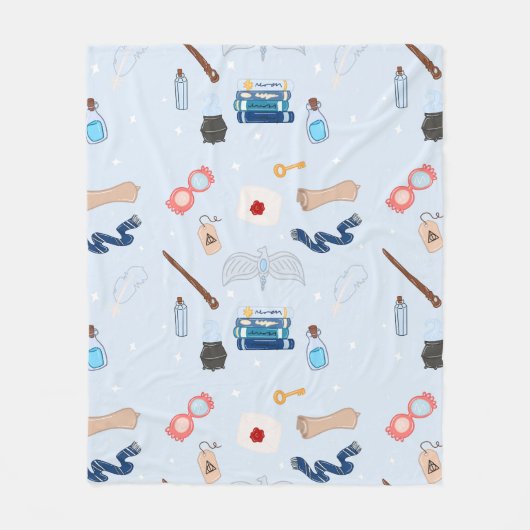 100.賢い家 フリースブランケット (正面)