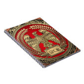 [100]金ゴールドローマ帝国イーグル ノートブック (右側)