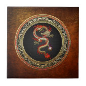 [100]金中国のなドラゴンFucanglong タイル (正面)