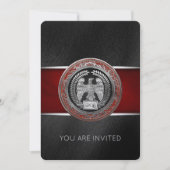 [100] 銀のローマ帝国鷹 招待状 (正面)