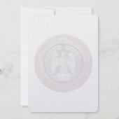 [100] 銀のローマ帝国鷹 招待状 (裏面)