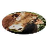 100.雄牛 カッティングボード (角)