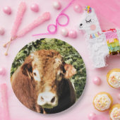 100.雄牛 ペーパープレート (パーティー)