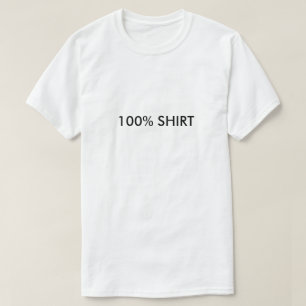 100%風変わりシャツ Tシャツ