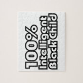 100%黒知性がある子 ジグソーパズル (縦)