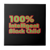 100%黒知性がある子 タイル (正面)