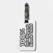 100%黒知性がある子 ラゲッジタグ (裏面縦)