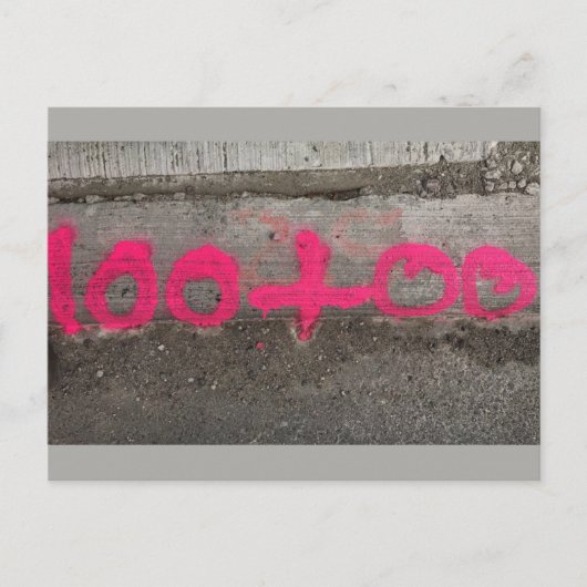 100+00アンケート/建築駐在 – はがき (正面)