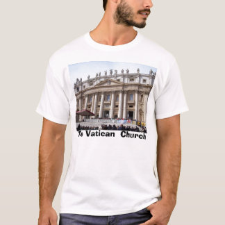 100_0275のバチカン教会 Tシャツ