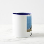 100_0334の北カリフォルニアの海岸 マグカップ (中央)