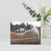 100_0416、お待ちしておりません! ポストカード (スタンド正面)