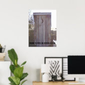 100_1958,世界をモーニング,1つの離れ家… ポスター (ホームオフィス)