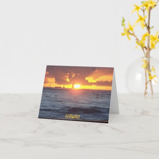 100_2948、ハワイ カード (黄色い花)