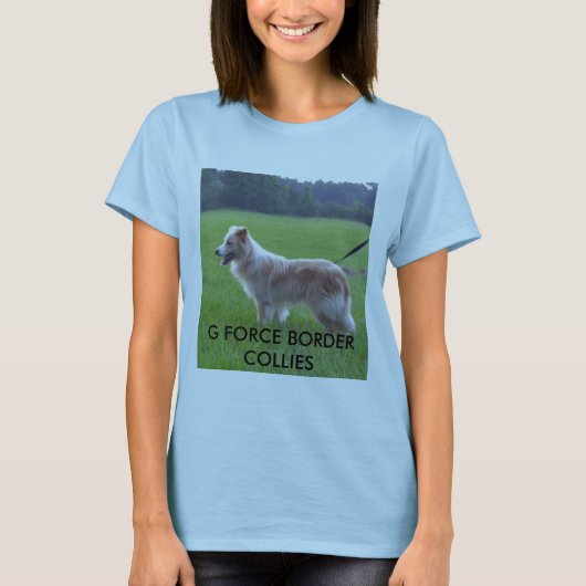 100_5939 (2)のG力のボーダーコリー Tシャツ (正面)