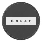 100$ Accessories Authority®以下のギフト素晴らし アイスホッケーパック (正面)