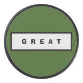 100$ Accessories Authority®以下のギフト素晴らし アイスホッケーパック (正面)