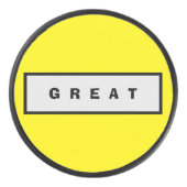 100$ Accessories Authority®以下のギフト素晴らし アイスホッケーパック (正面)