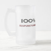 100% Acupuncturist フロストグラスビールジョッキ (左)