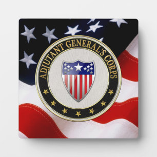 [100] Adjutant General's Corps Branch Insignia [3D フォトプラーク