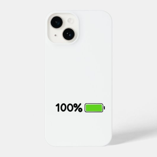 100% bettery icon Phone Case iPhoneケース (裏面)