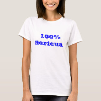100%Boricua Tシャツ
