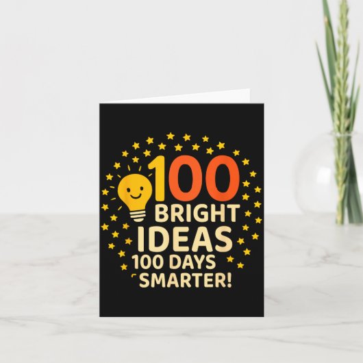100 Bright Ideas 100 Days Smarter Design, 100 Days カード (正面)