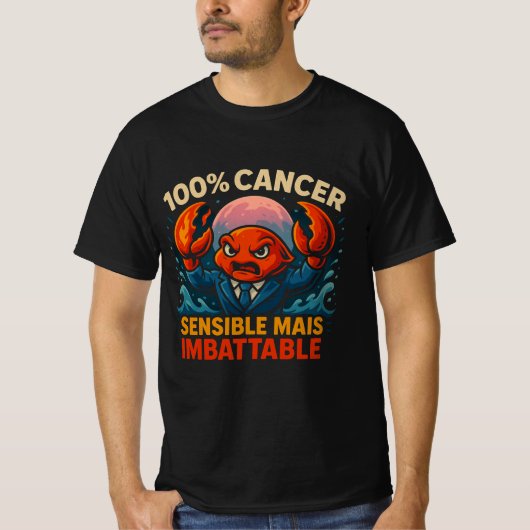 100 % CANCER Tシャツ (正面)