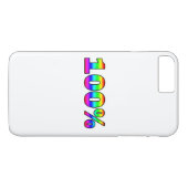 100% Case-Mate iPhoneケース (裏面(横))