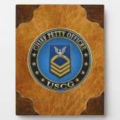 【100】 CG: Chief Petry Officer (CPO) フォトプラーク (正面)