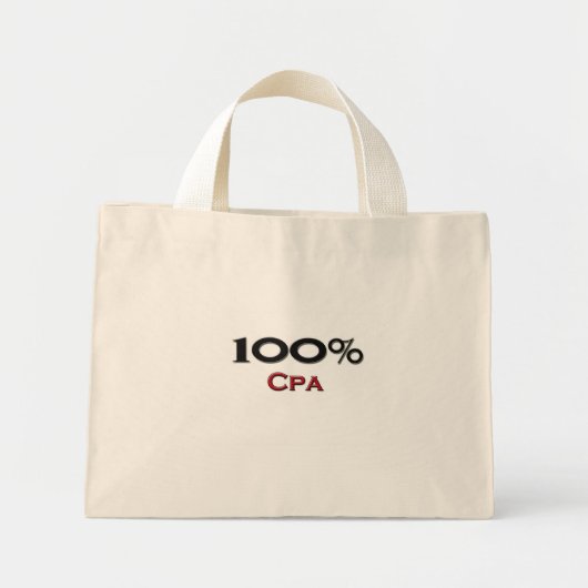 100% Cpa ミニトートバッグ (正面)