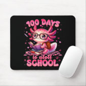100 Day Is Alott School Nk Axolt 100th Day Teacher マウスパッド (マウス)